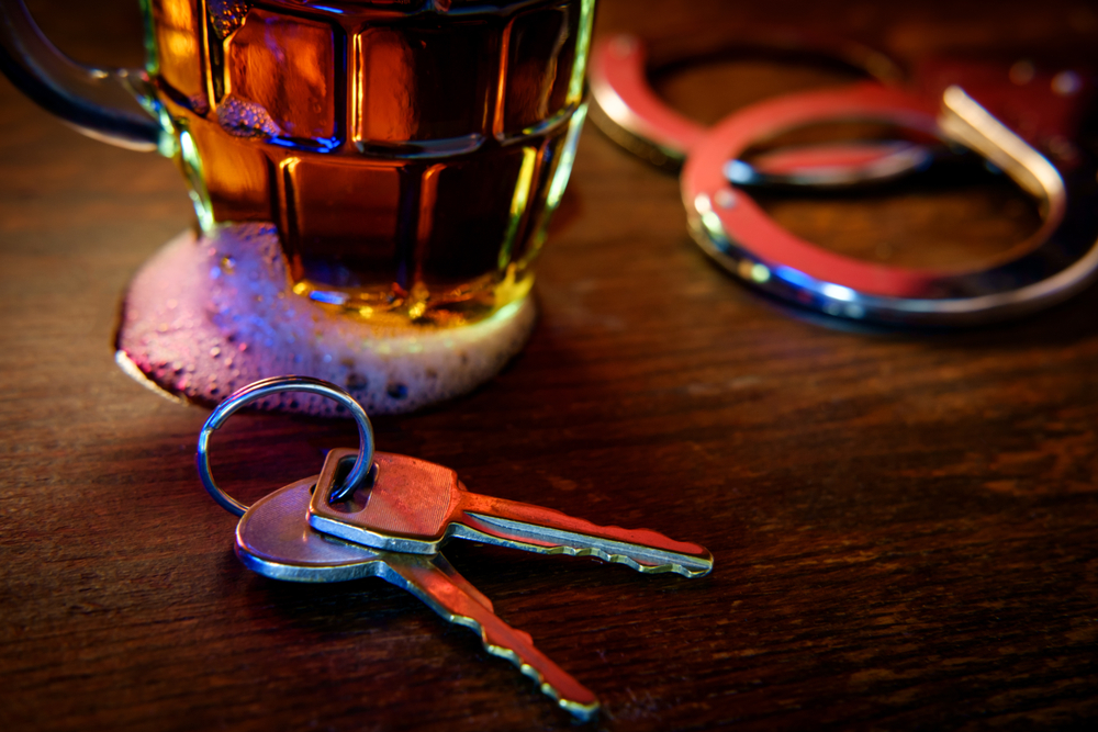 Orange County DUI Bail Bonds, picture of beer and keys